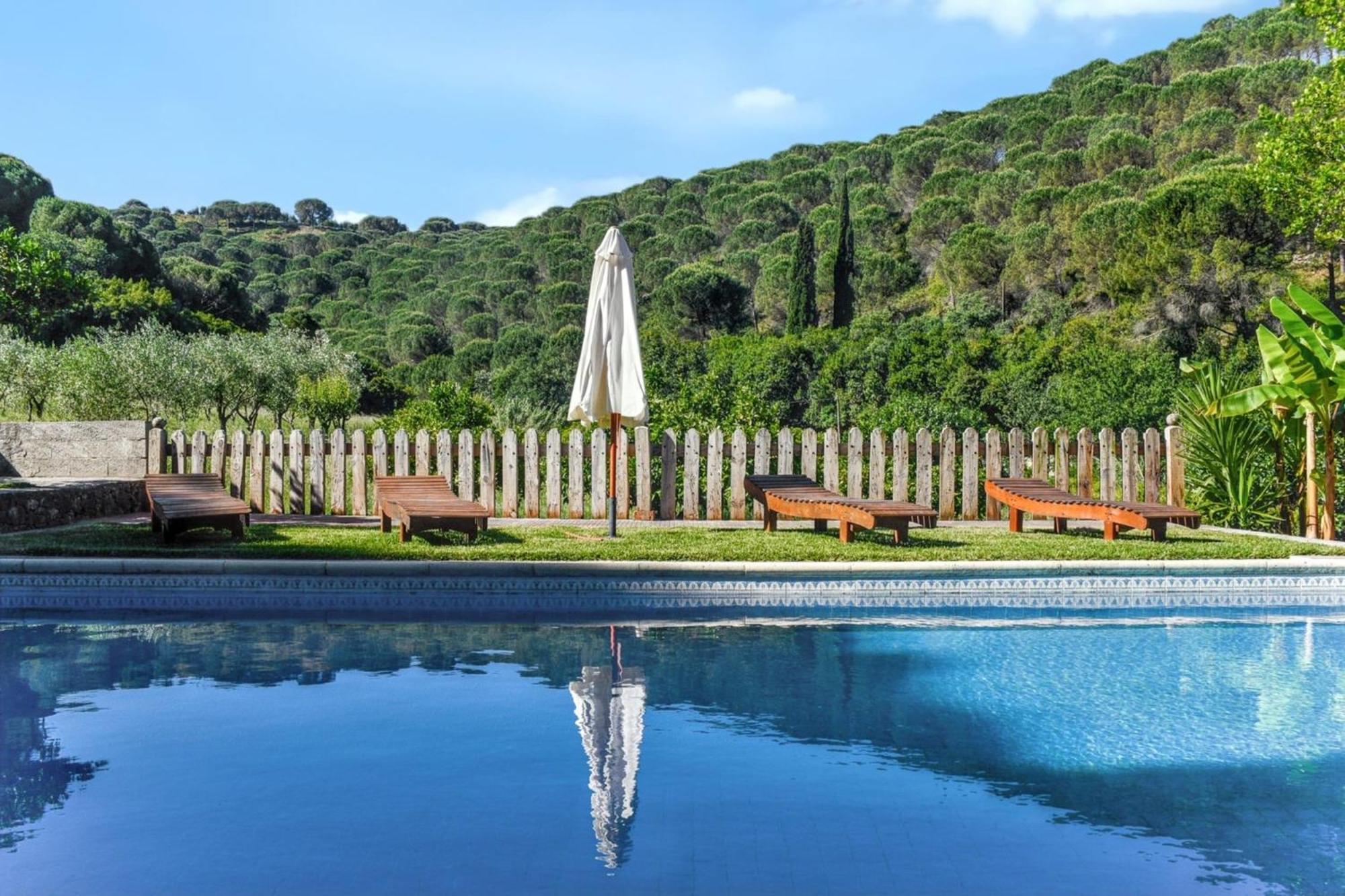 Bicentennial House In Porto De Mos With Mountain View And Pool Buitenkant foto